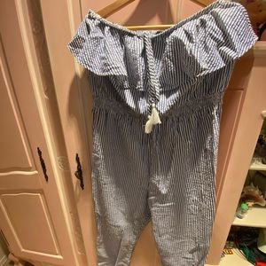 Off the shoulder jumpsuit